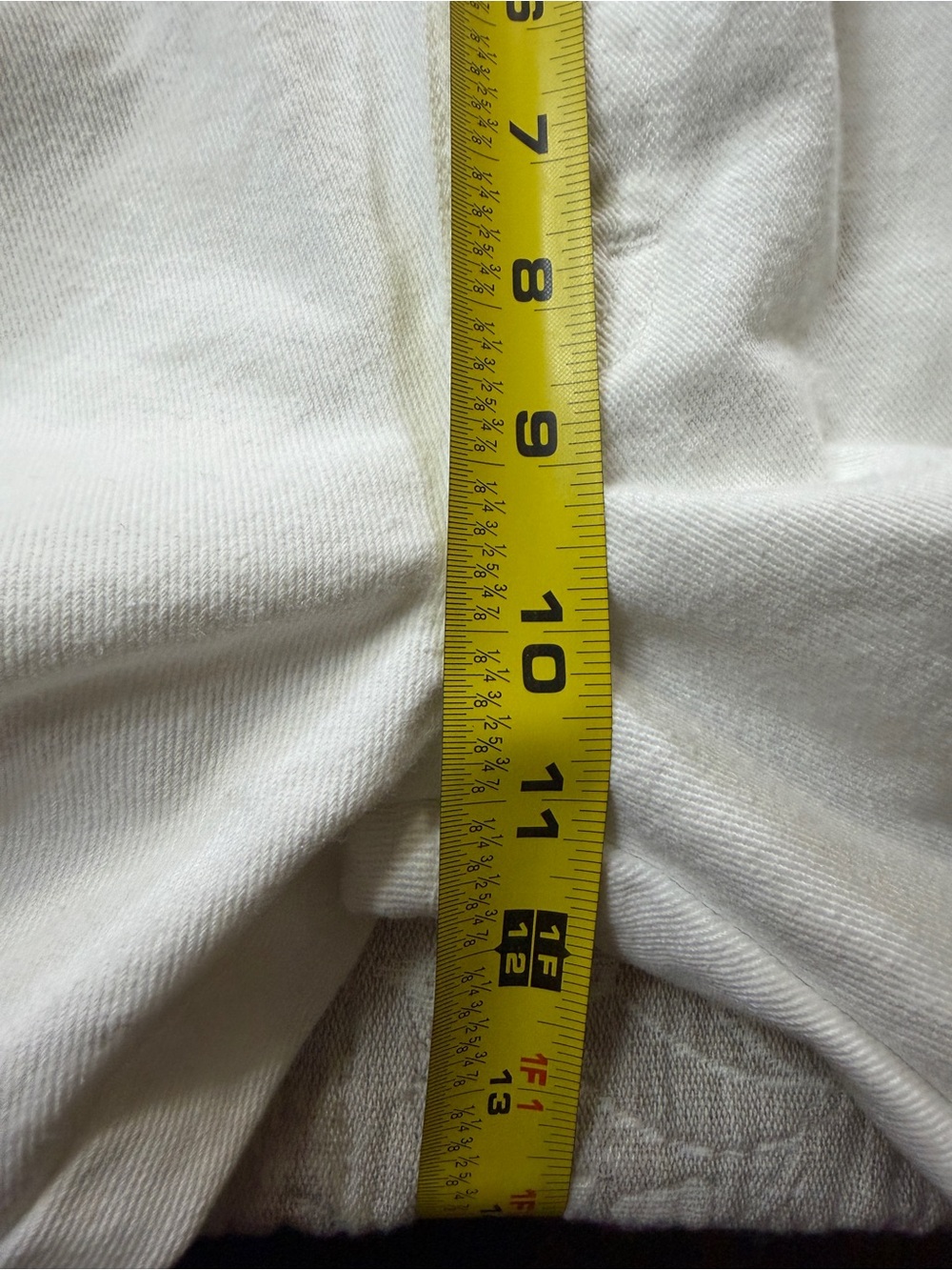 Cactus Jeans Women's White Wide Leg Jeans Size 10 - Trendy Statement Denim - Picture 10 of 11